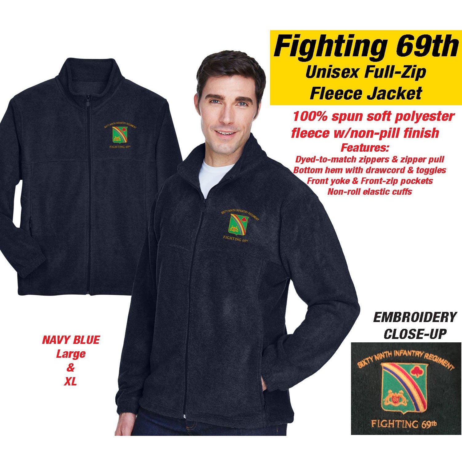 John Deere Green 1/4 Zip Men's Size L Pullover Fleece Tractor Jacket  Sweater | eBay