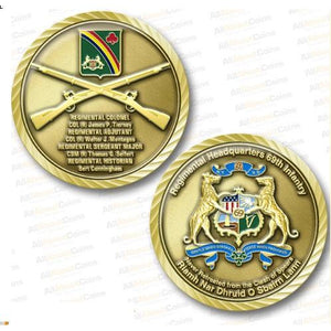 69th Regiment Challenge Coin
